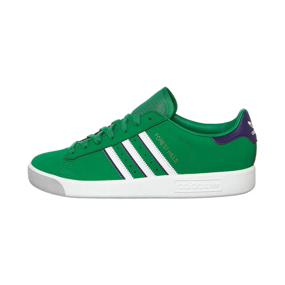 adidas Forest Hills Green / Footwear White / Dark Purple (FW4771)