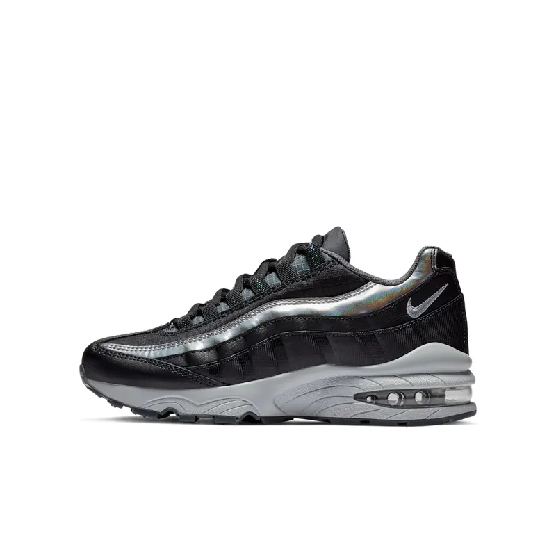 Nike Air Max 95 Y2K (GS) Black/Metallic Silver-Dark Grey-Pure Platinum (AT8091-001)