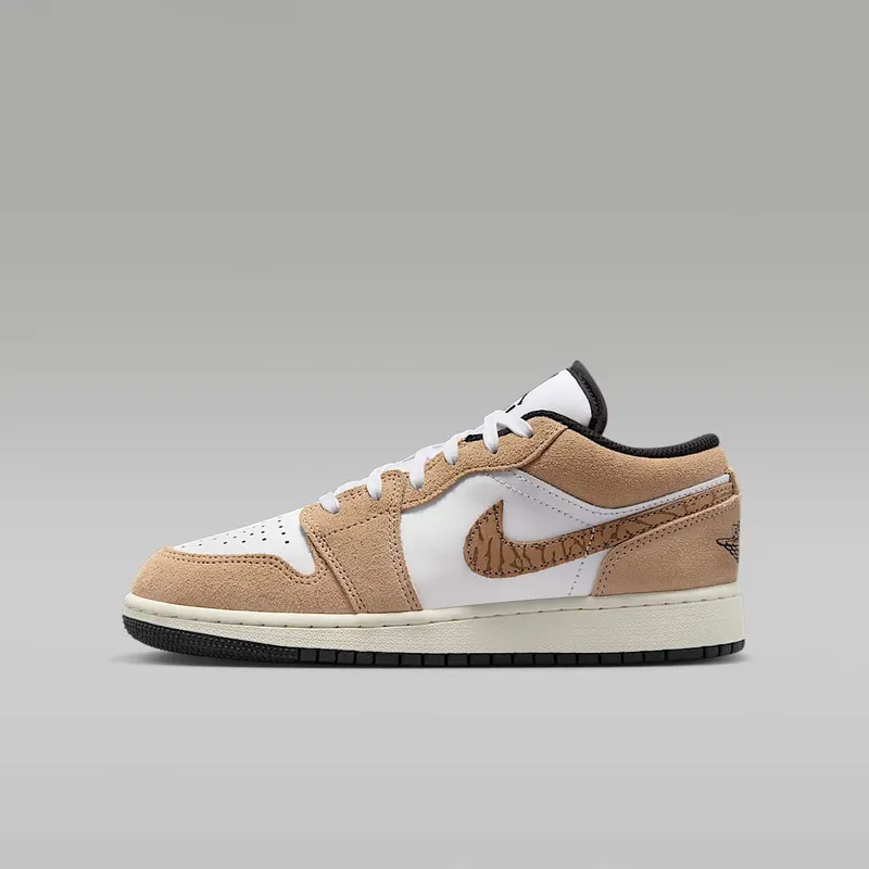 Air Jordan 1 Low SE GS “Brown Elephant” (DZ5368-201)