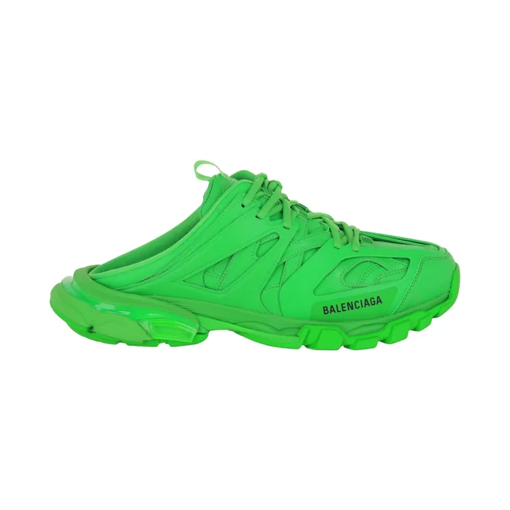 Balenciaga Track Mule Sneakers Green Black (653814 W2FA6 3010)