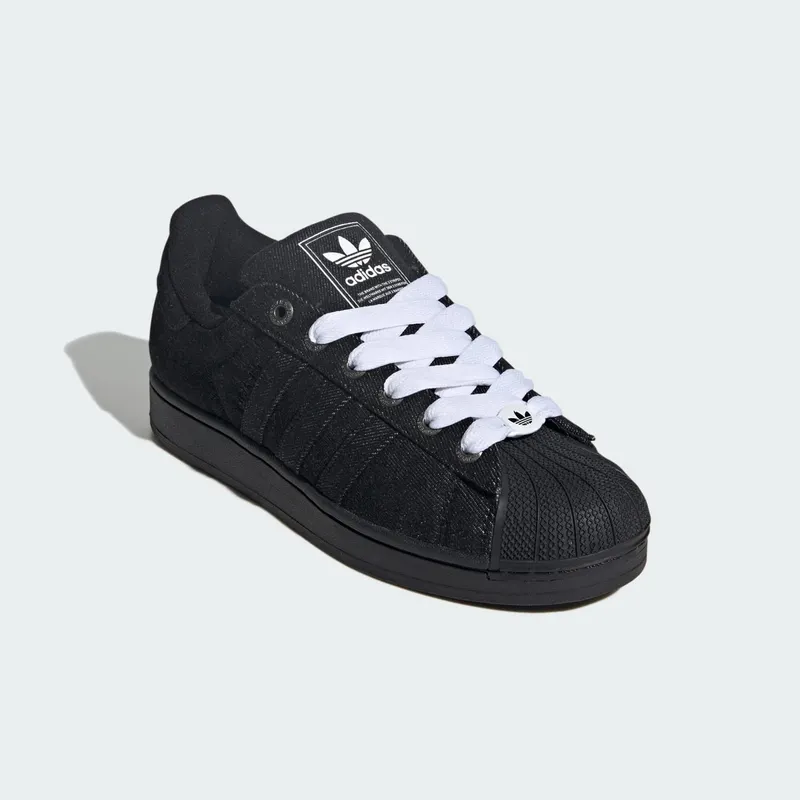 Adidas Superstar II Core Black / Core Black / Cloud White “Denim” (JQ3211)