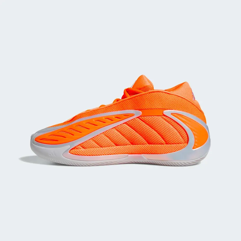 Adidas Anthony Edwards 2 J Lucid Orange / Silver Metallic / Grey One (KI1655)