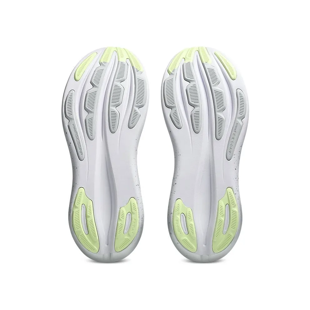 ASICS GEL-NIMBUS 28 PLATINUM “Platinum / Glow Green” (1011C310-020)