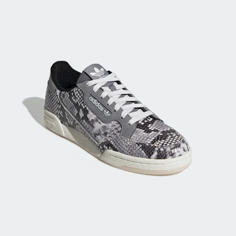 Adidas Continential 80 ‘Grey Snakeskin’ Grey Two/Off White/Linen (EH0169)