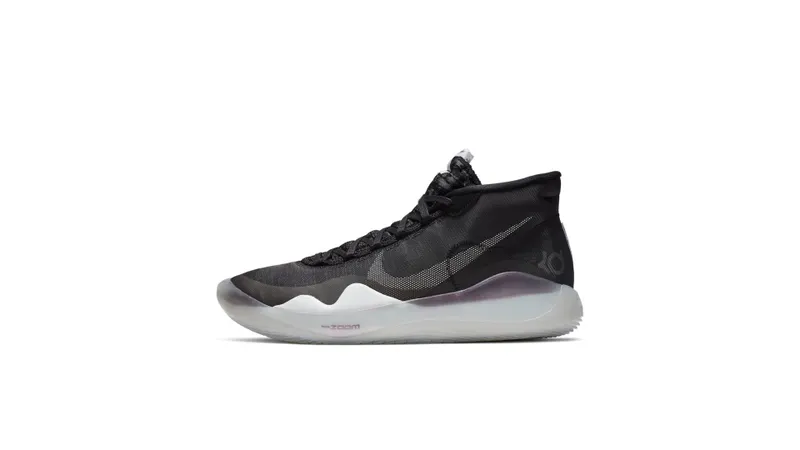 Nike KD 12 The Day One Black/Metallic Silver-White (AR4229-001)
