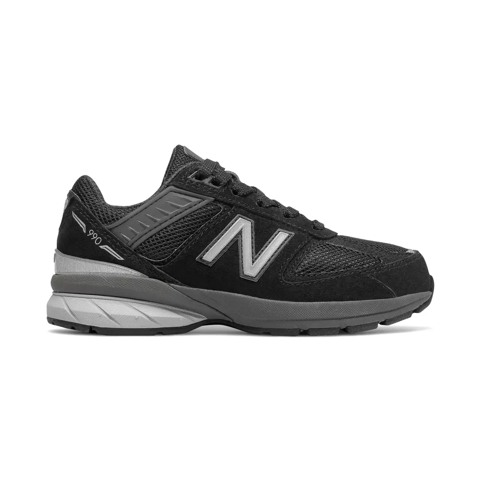 New Balance 990 v5 Black (PS) Black/Black (PC990BK5)