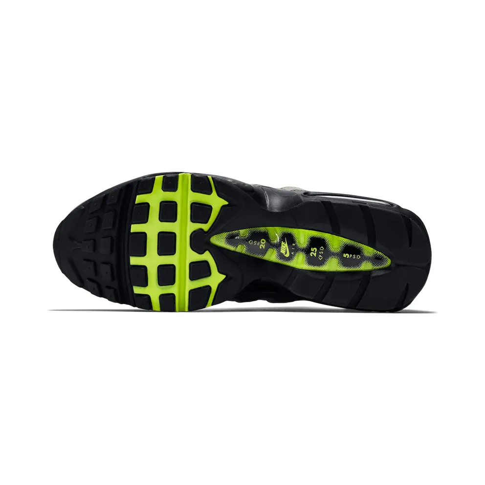 Nike Air Max 95 Neon (2018) Black/Volt-Medium Ash-Dark Pewter (554970-071)