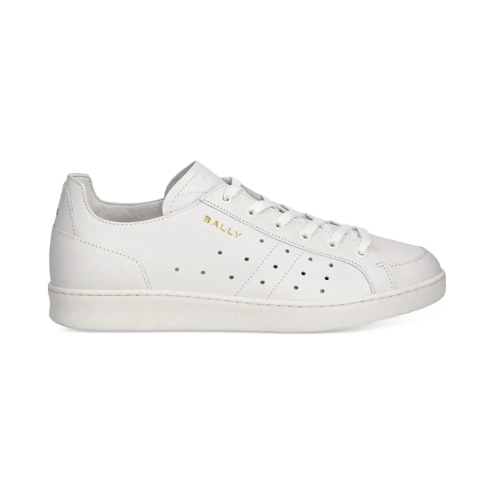 Bally Geperforeerde leren – White (MSK0CSVT005)