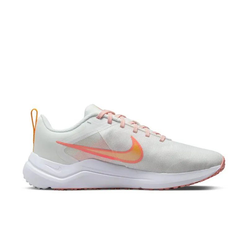 Nike Downshifter 12 White Gold Pink (DD9294-101)