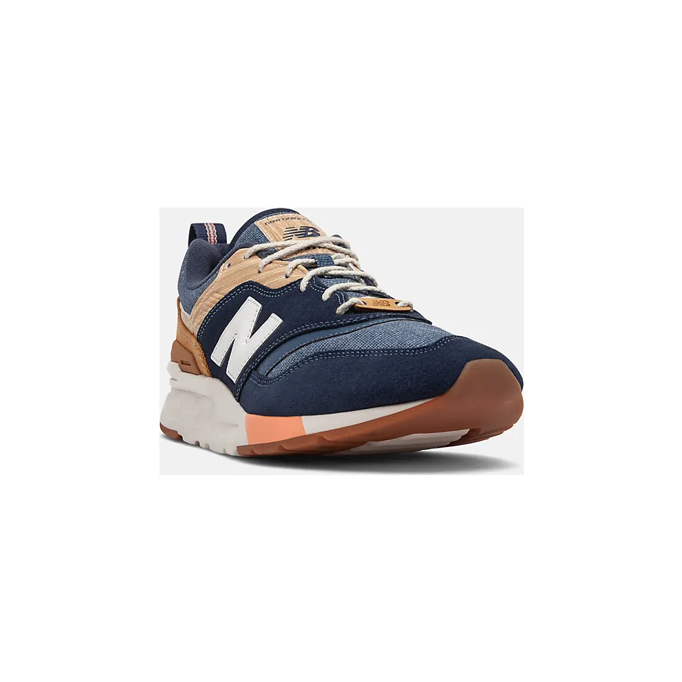 New Balance 997H Navy Workwear Brown Navy/Workwear Brown-White (CM997HAK)