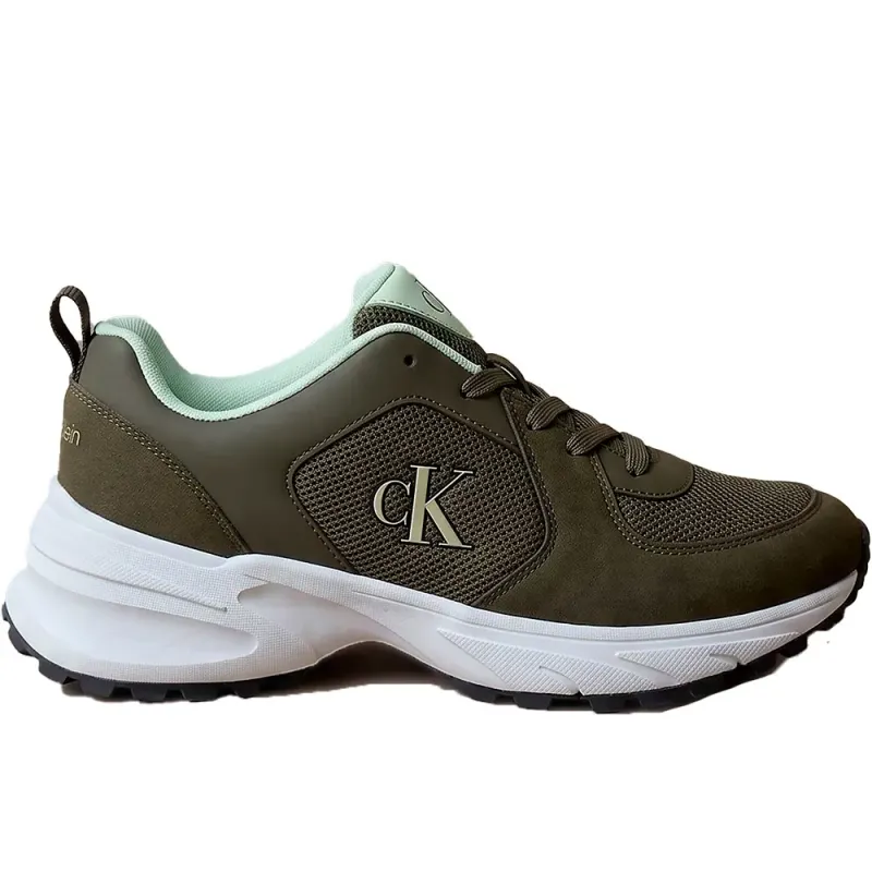 Calvin Klein sneaker Olijfgroen (HM0HM02448-0H9)
