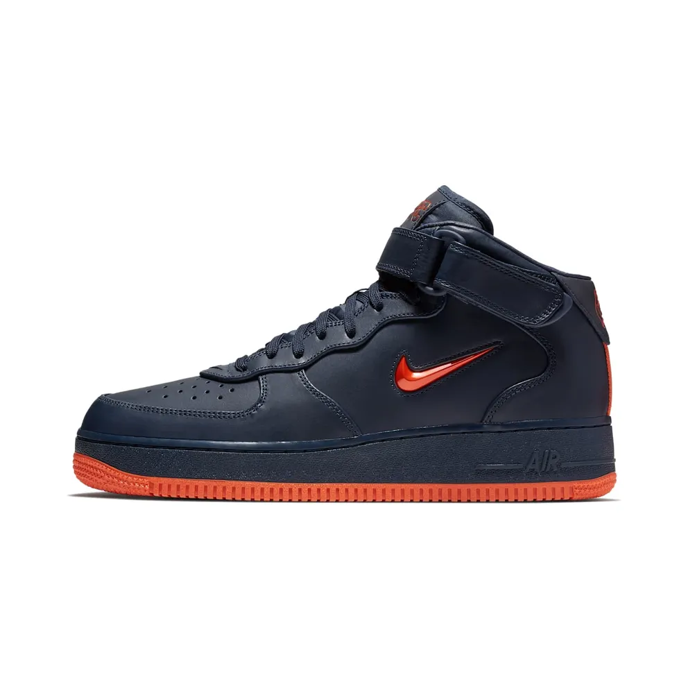 Nike Air Force 1 Mid NYC Obsidian Orange (AO1639-400)