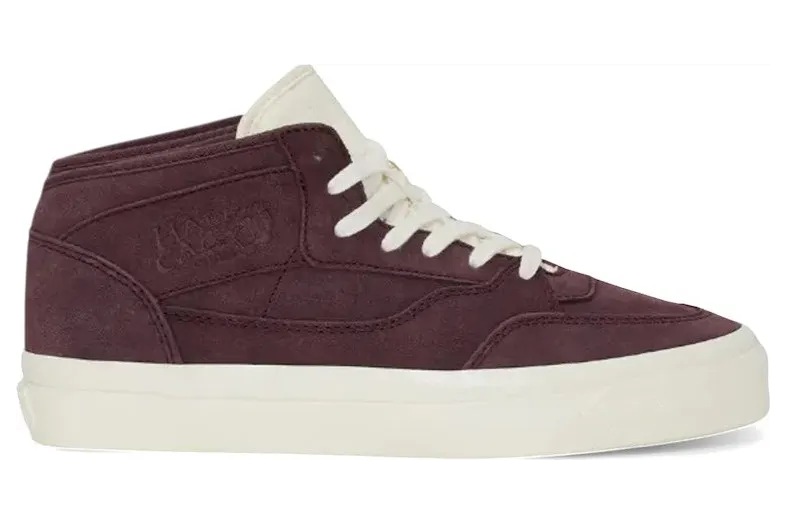 Vans Half Cab JJJJound Burgundy White (VN000EG0BRG)