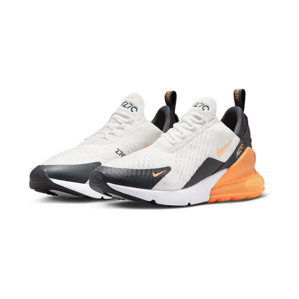 Nike Air Max 270 “Summit White / Anthracite / White / Laser Orange” (AH8050-114)