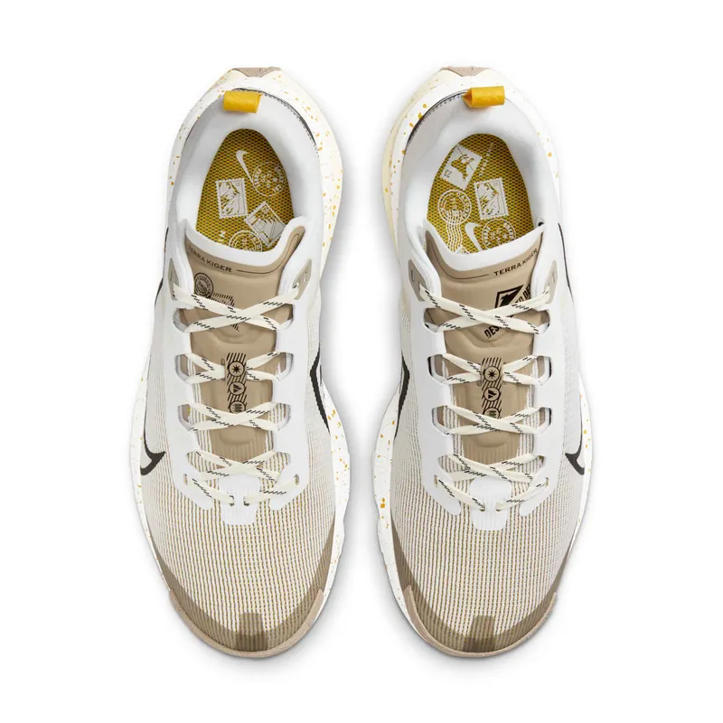 Nike React Terra Kiger 9 White Khaki Vivid Sulphur (DR2693-100)