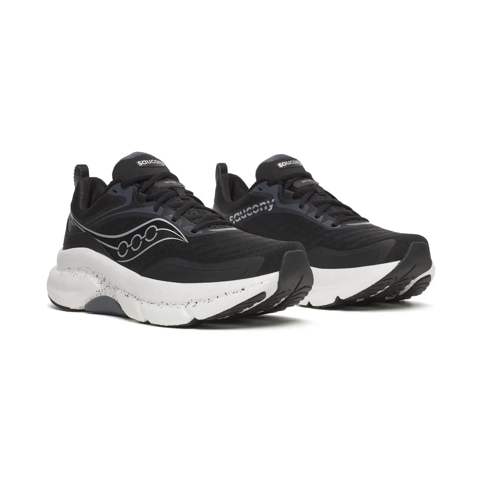 SAUCONY Omni 23 ST “Black / Silver” (S21072-100)