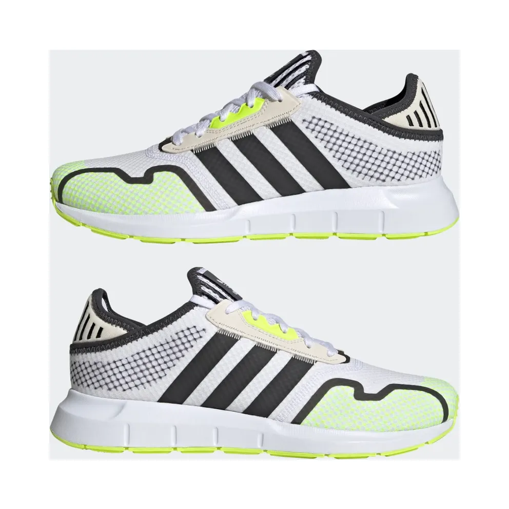 adidas Swift Run X Cloud White / Carbon / Solar Yellow (GZ9045)