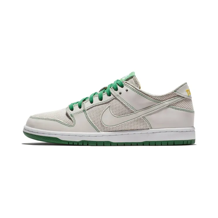 Nike SB Dunk Low Decon Ishod Wair Mismatch “White / Aloe Verde / Tour Yellow” (AR1399-113)