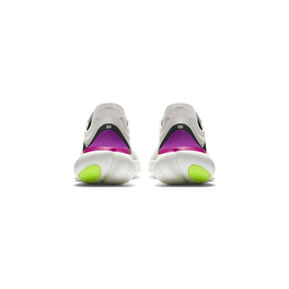 Nike Free RN 5.0 Summit White Summit White Black Blue Hero Volt Glow (AQ1289-100)