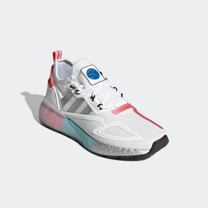 adidas ZX 2K Boost Cloud White / Silver Metallic / Hazy Rose (FX7054)