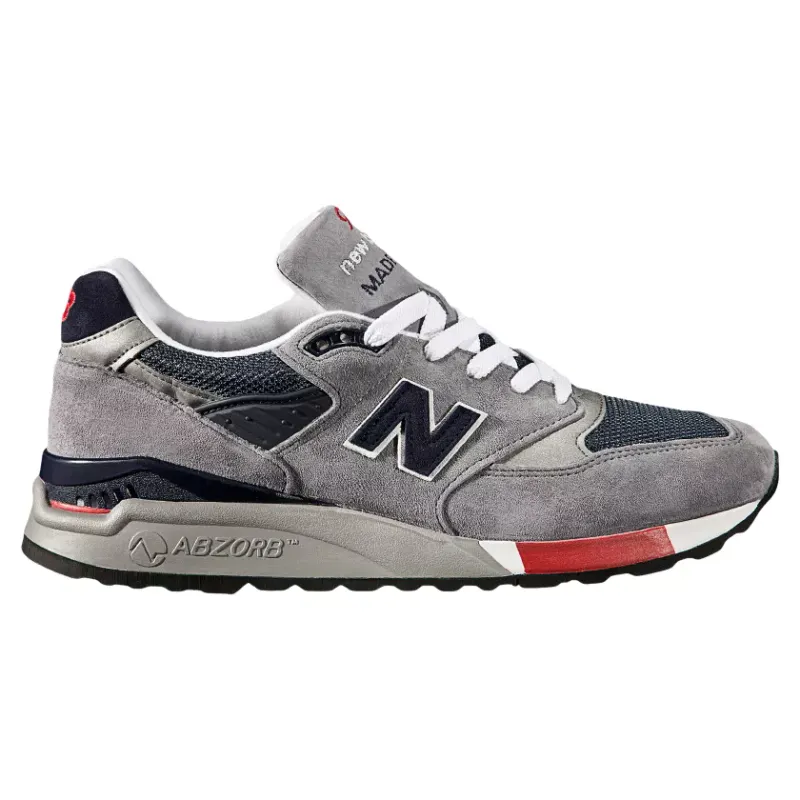 New Balance 998 Grey Navy Red Grey/Navy-Red (M998GNR)