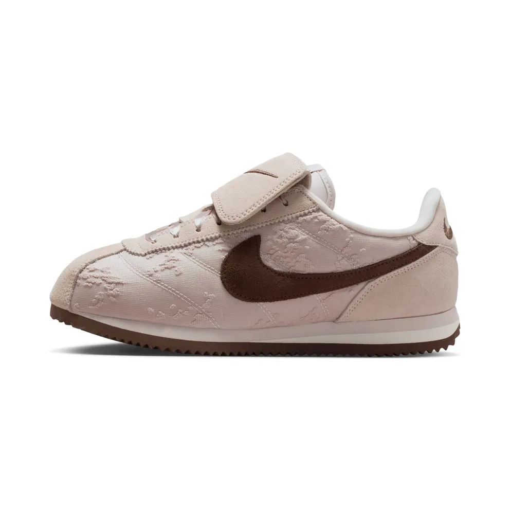 Nike Cortez TXT Pink “Silt Red / Phantom / Light Chocolate” (IQ3624-667)