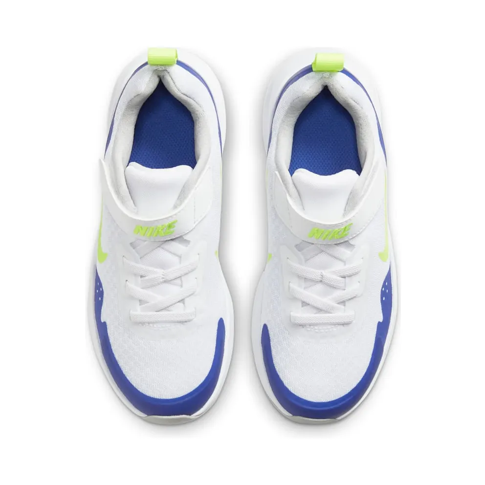 Nike WearAllDay “White / Game Royal / Grey Fog / Volt” (CJ3817-104)