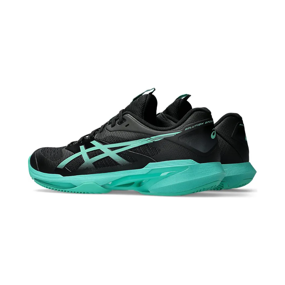 ASICS SOLUTION SPEED FF 4 CLAY “Black / Aurora Green” (1041A533-001)