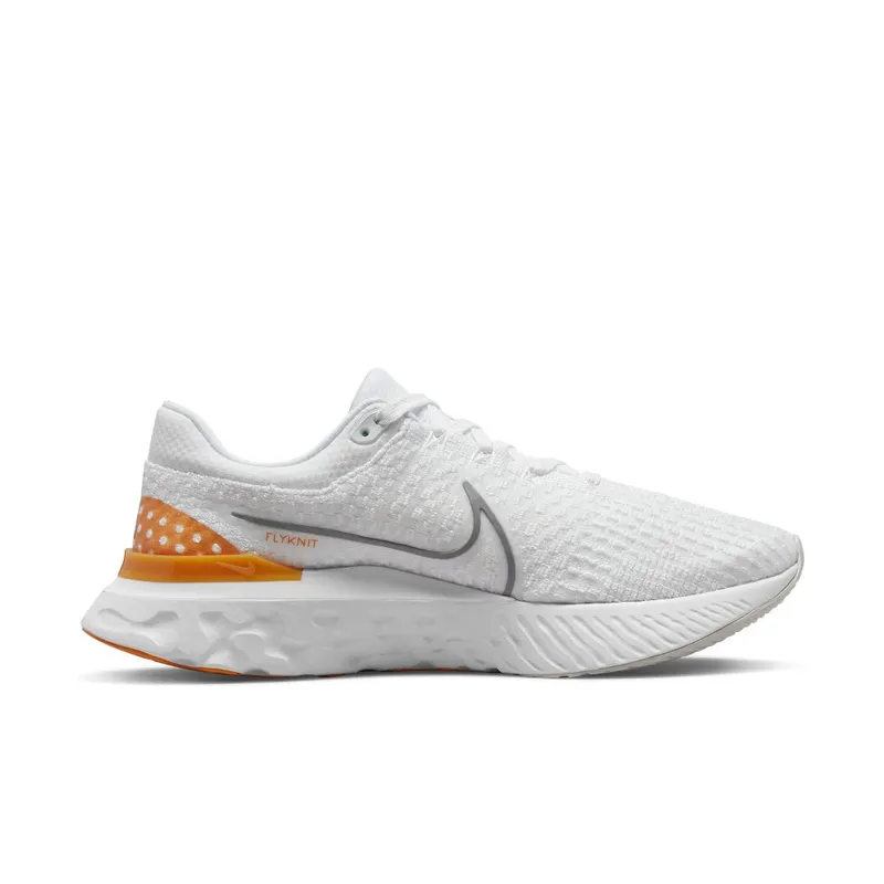 Nike React Infinity Run Flyknit 3 for Men (straat) White (DH5392-100)
