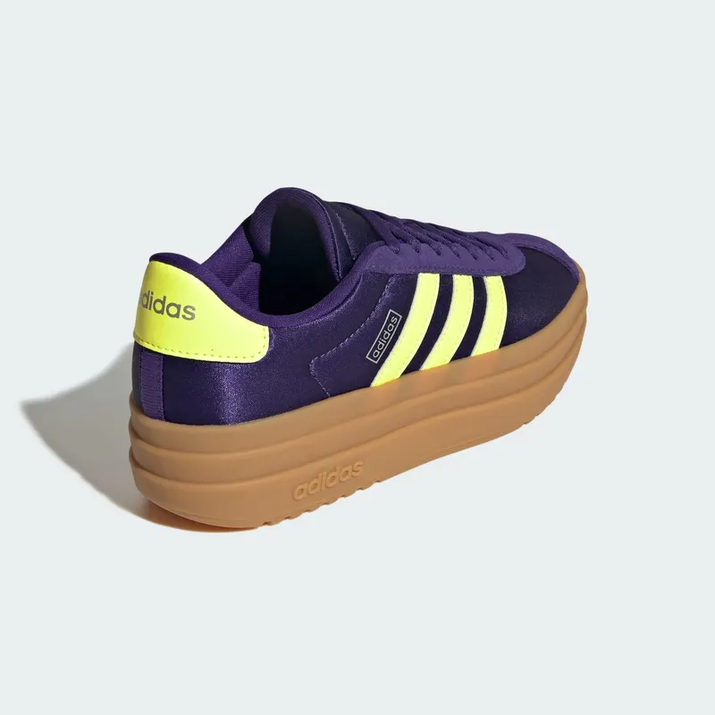 Adidas VL Court Bold Junior Collegiate Purple / Hi-Res Yellow / Silver Metallic (JQ1874)