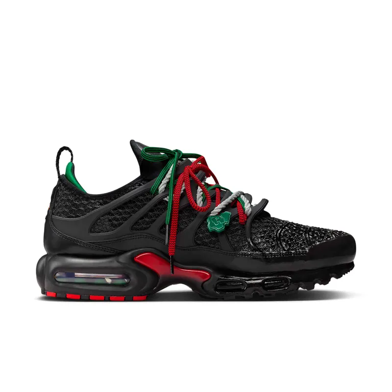 Nike Air Max Plus x HOMECOMING – “Black / University Red / Court Green” (IM4960-001)