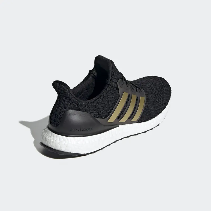 Adidas Ultraboost 4.0 DNA – “Core Black / Gold Metallic-cloud White” (FY9316)
