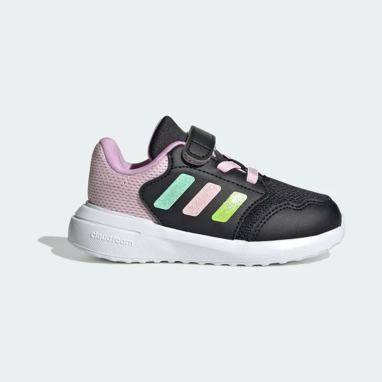 Adidas Tensaur Run 3.0 Kids Core Black / Clear Mint / Clear Pink (IH1047)