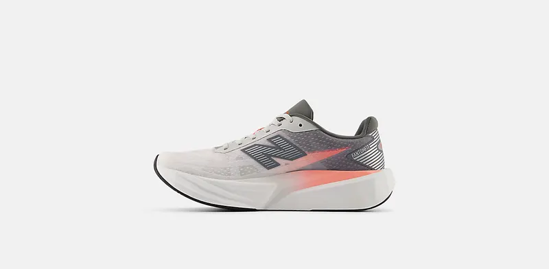 New Balance TCS NYC Marathon FuelCell Rebel v5 Grapefruit Grey Matter Poppy (MFCXNY5)
