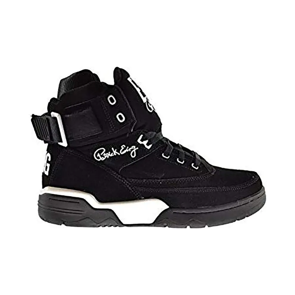 Ewing Athletics Ewing 33 Hi Black Suede OG (2020) Black/White (1EW90013-018)