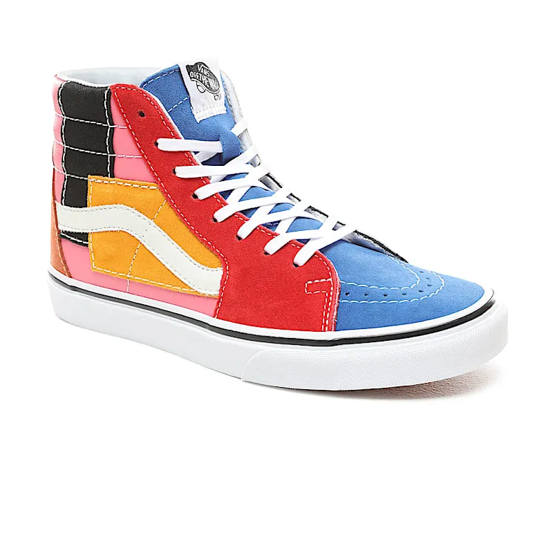 Vans Sk8-Hi Patchwork Multi/True White (VN0A38GEVMF)