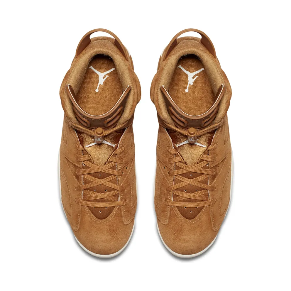 Jordan 6 Retro Wheat Golden Harvest/Golden Harvest-Sail (384664-705)