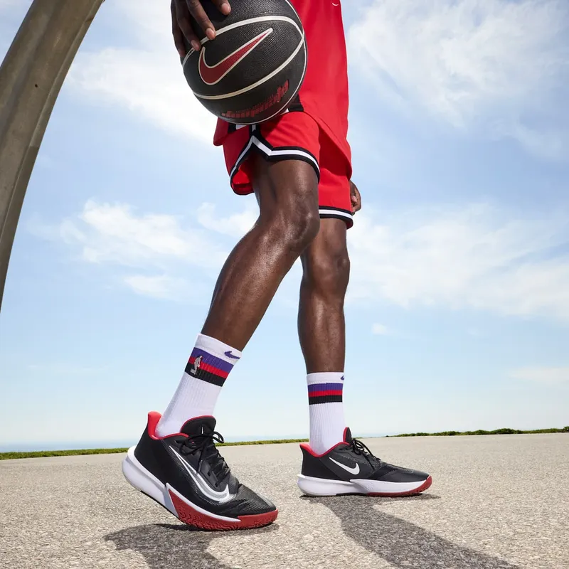 Nike Precision VII Black University Red (FN4322-002)