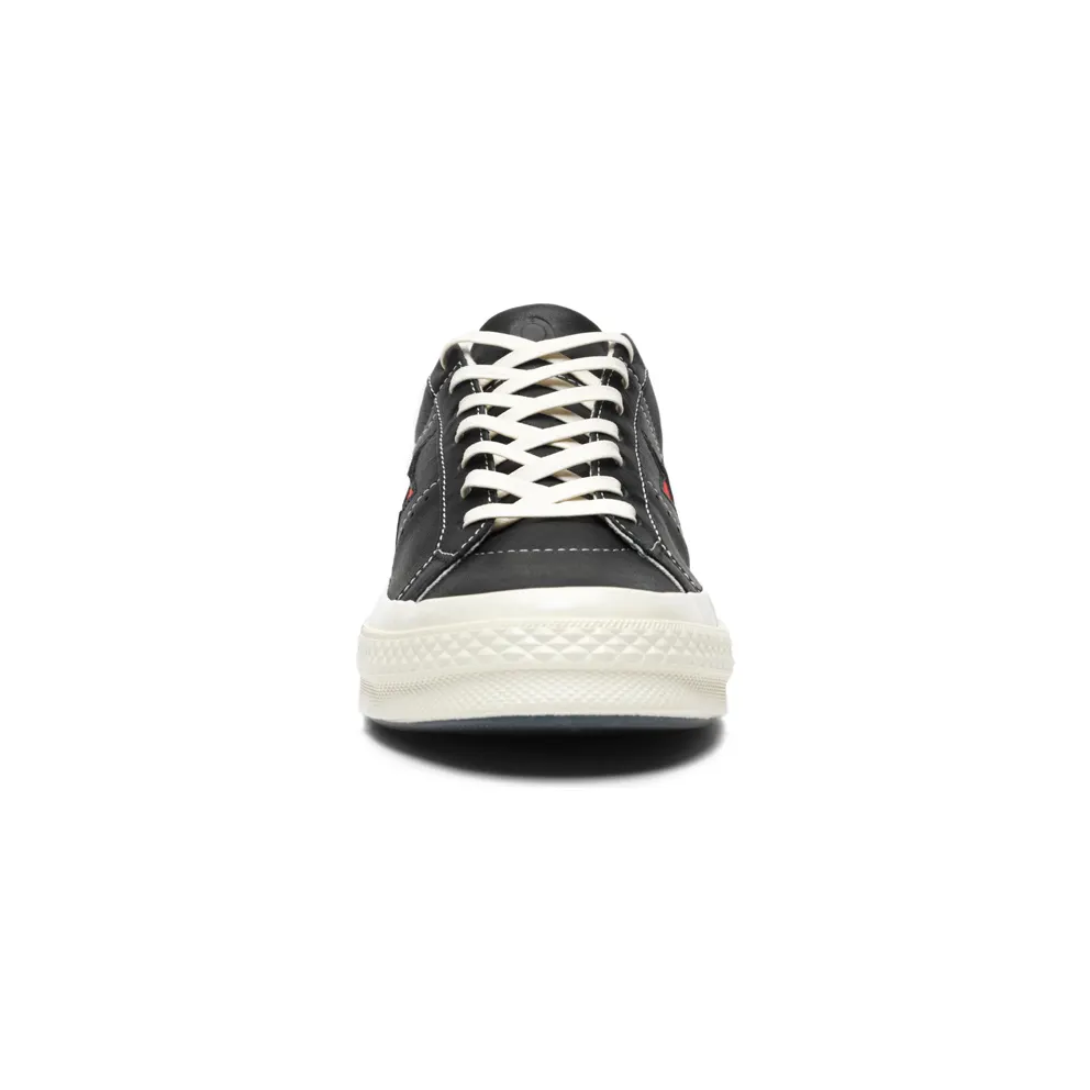 Converse One Star Ox Kasina Black/Egret-Fiery Red (162839C)