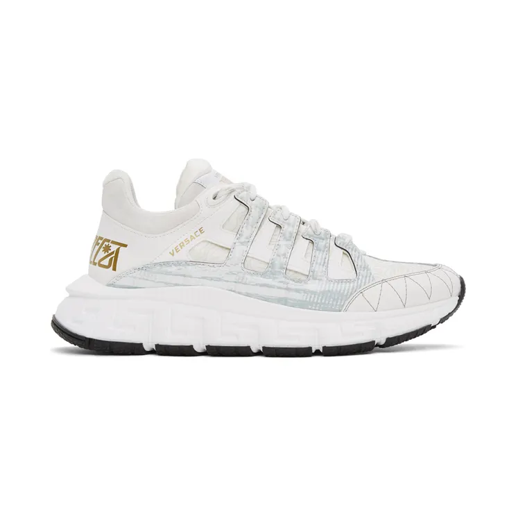 Versace White Trigreca Sneakers (DSU8094 D18TCG)