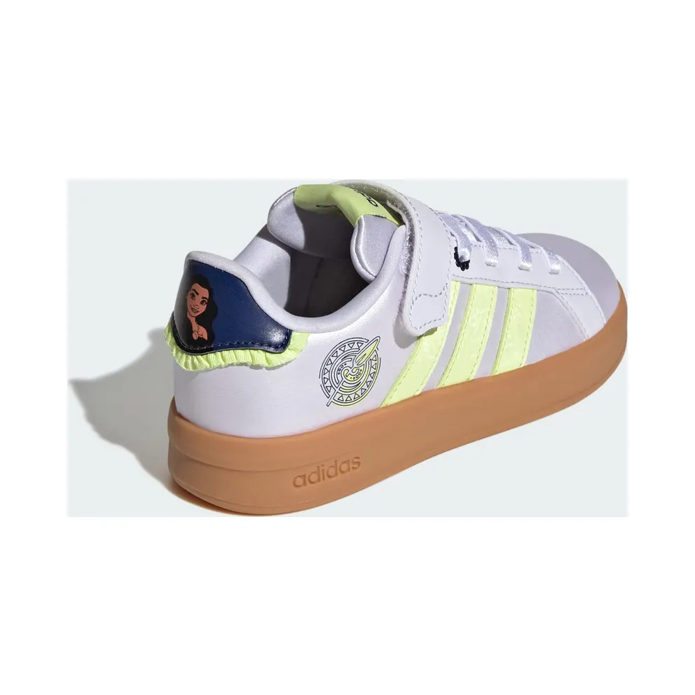 Adidas ADIDAS DISNEY GRAND COURT 3.0 Shoes KIDS Frozen Purple / Semi Frozen Lemon / Gum (KI9181)