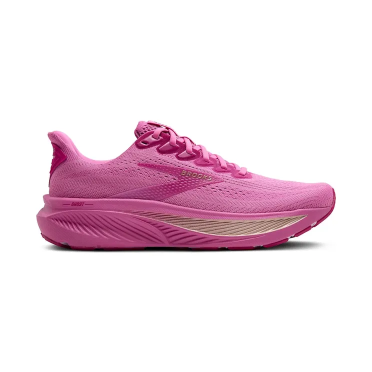 Brooks Ghost 17 Pink Fuchsia Gold (120431-1B-648)