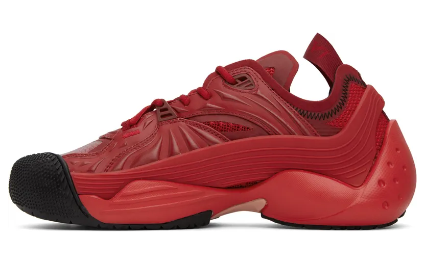 Lanvin Red Flash-X Sneakers (FM-SKIK00-MEFR-H22) (3)