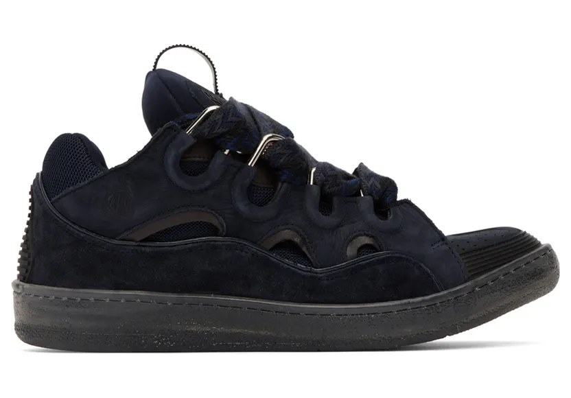 Lanvin Navy Curb Sneakers (FM-SKRK11-TRAG-A22)