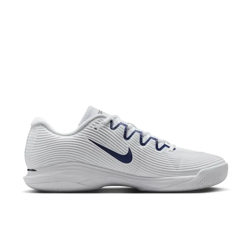 Nike Court Air Zoom Vapor 12 HC White Midnight Navy (IB7168-100)