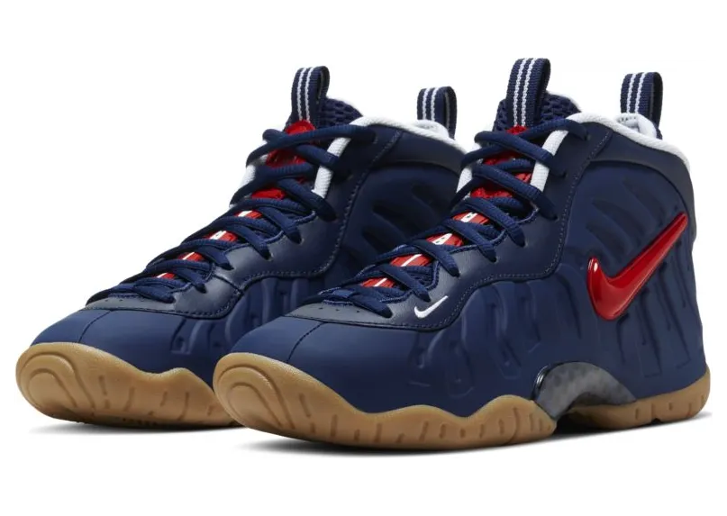 Nike Air Foamposite Pro Blue Void University Red (GS)