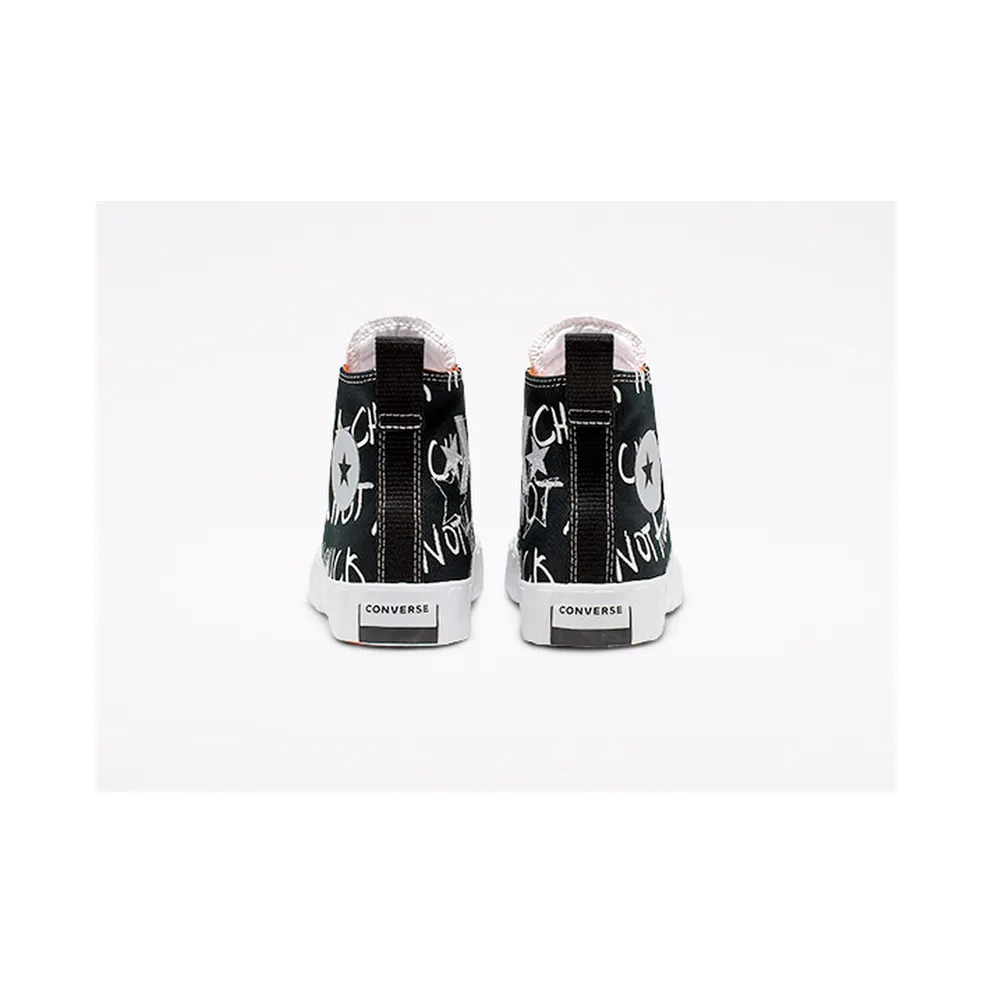 Converse UNT1TL3D High Top Black/white/bold Mandarin (266514C)