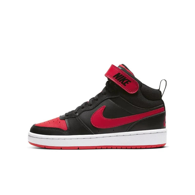 Nike Court Borough Mid 2 Older Kids’ Black (CD7782-003)
