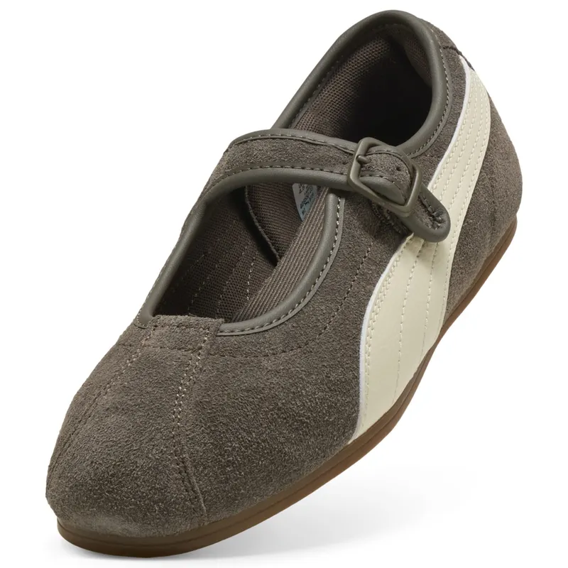 Puma Tacklette “Matte Bronze / Alpine Snow / Gum” (408550_03)