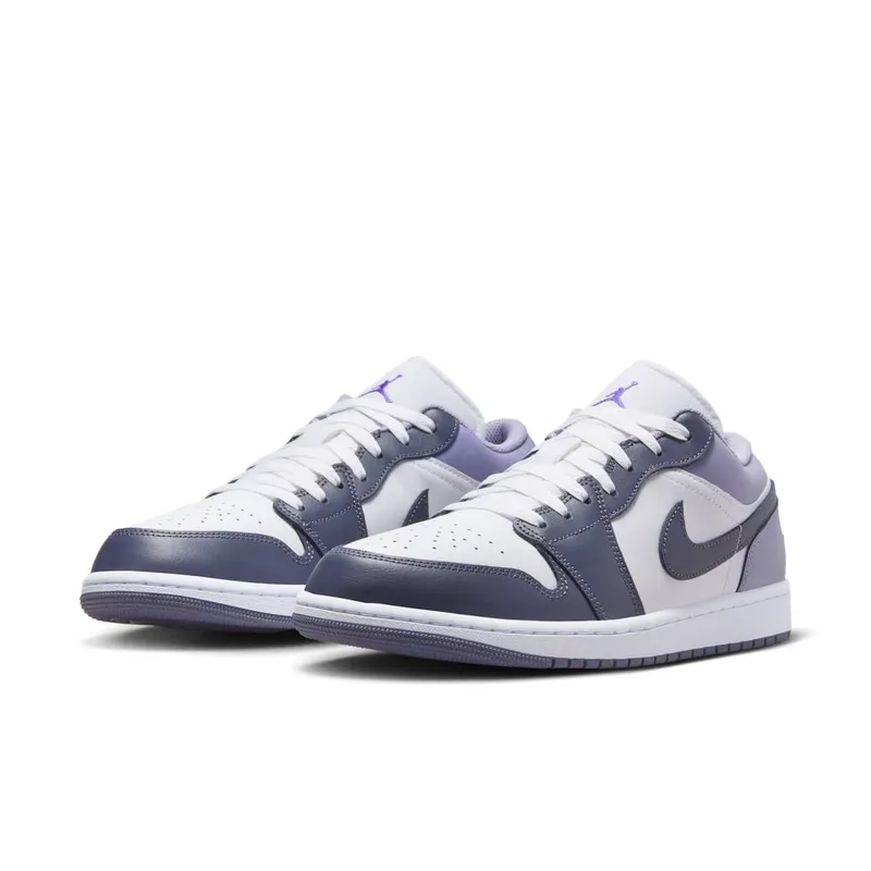 Jordan 1 Low “White Indigo Haze” (553558-145)